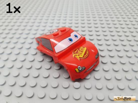 LEGO 1Stk Lightning McQueen / Cars / Juniors / 2-teilig rot bedruckt