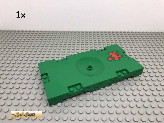 LEGO 1Stk 8x16 Bauplatte Fuballfeld mit Sticker Grn, Green 30489 253