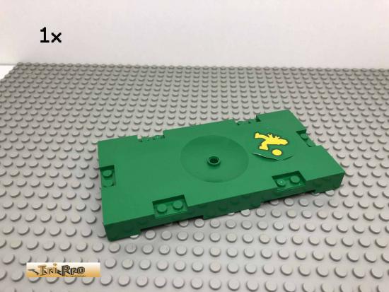 LEGO 1Stk 8x16 Bauplatte Fuballfeld mit Sticker Grn, Green 30489 252