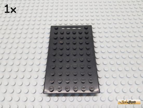 LEGO 1Stk Batteriekasten - Deckel / Platte 6x11 schwarz bb45c02