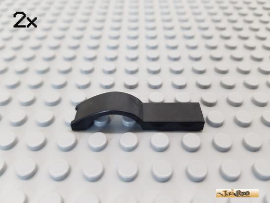 LEGO 1Stk Platte / Fliese / Kotflgel 1x4 schwarz 50947