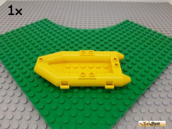 LEGO 1Stk Schlauchboot / Ruderboot 12x6 gelb 30086