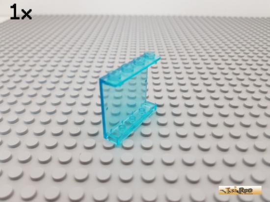 LEGO 1Stk Paneel / Wand 1x4x3 transparent hellblau 4215