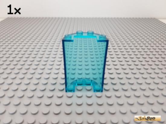 LEGO 1Stk Paneel / Zylinder 2x4x5 transparent hellblau 85941