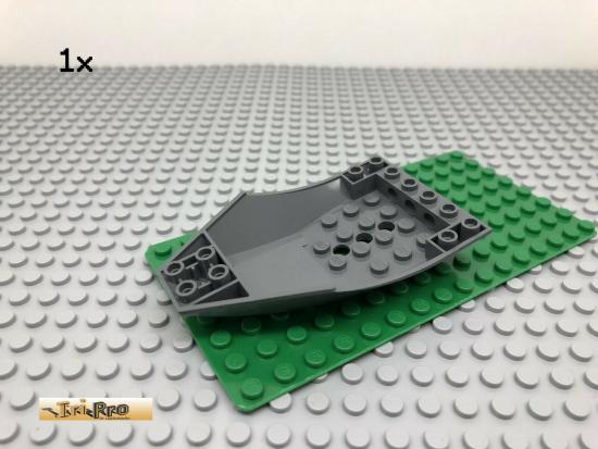 LEGO 1Stk 10x6x2 Cockpit Unterteil Rumpf Dunkel Grau 47406