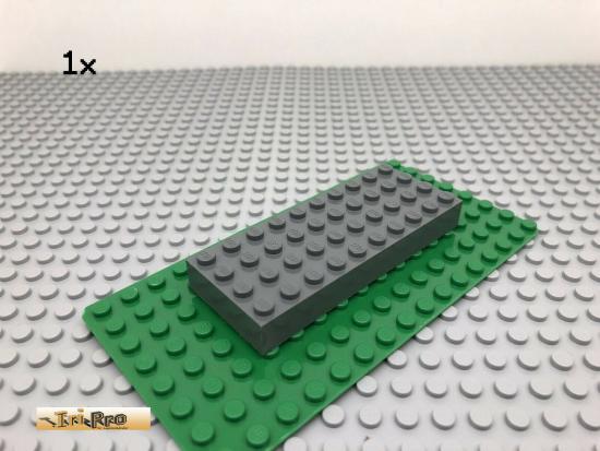 LEGO 1Stk 4x10 Platte Basisplatte Dunkel Grau 6212