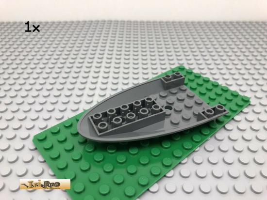 LEGO 1Stk 6x10 Flugzeug Rumpf Raumschiff Dunkel Grau 87611