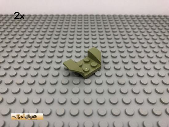 LEGO 2Stk 2x4 Kotflgel Platte Plate Olivgrn, olive green 41854 20