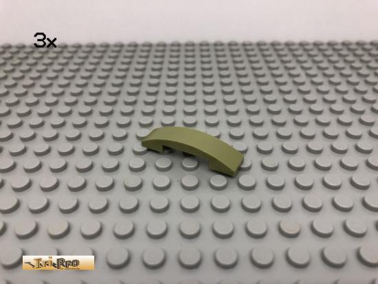 LEGO 3Stk 1x4 Bogenstein Olivgrn, olive green 93213 11