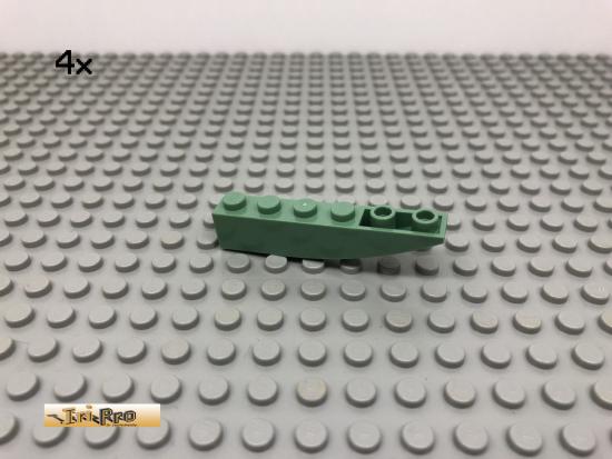 LEGO 4Stk 1x6 Basic Stein Abgerundet Sandgrn, Sandgreen 3942 43