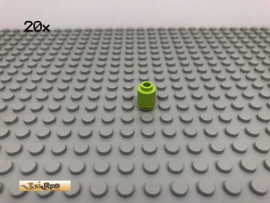 LEGO 20Stk 1x1 Rundstein Limette, Lime 3062 60