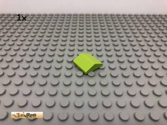 LEGO 1Stk 2x2 Schrgstein Dachstein Limette, Lime 3300 20