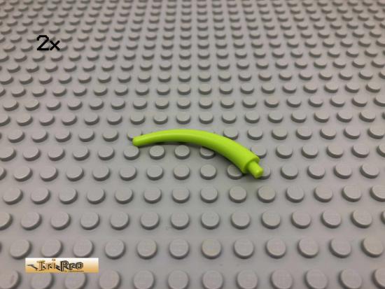 LEGO 2Stk Schwanz Ende Stozahn Dinosaurier Limette, Lime 40379 120