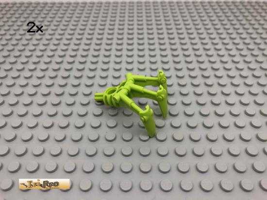 LEGO 2Stk Technic Bionicle Waffe Kralle Limette, Lime 32506 126