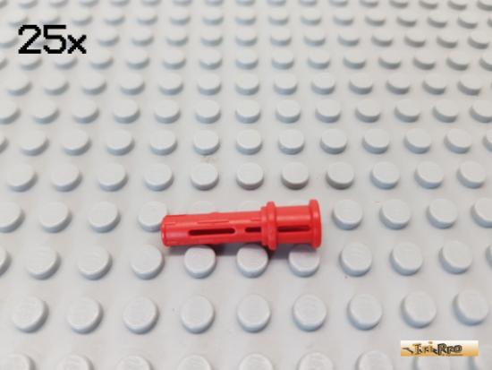 LEGO 25Stk Technic Stopper 3 lang rot 32054