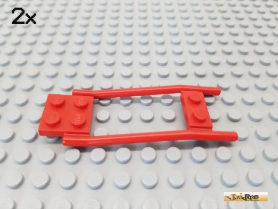 LEGO 2Stk Pferdegeschirr / Zaum rot 2397