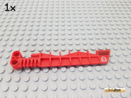 LEGO 1Stk Bionicle Schwert / Waffe mit Aufkleber rot 47314