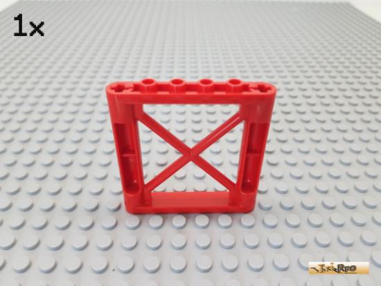 LEGO 1Stk Trger / Sttze 1x5x6 rot 6448