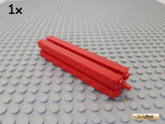 LEGO 1Stk Sule / Sttze / Pfeiler mit Nuten 2x2x8 rot aus 4657