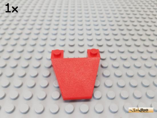 LEGO 1Stk Keilstein / Rumpf 4x4 rot 4858