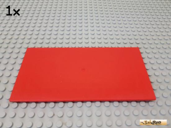 LEGO 1Stk Fliese / Kachel / Platte 8x16 ohne Aufkleber rot 48288