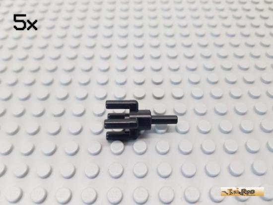 LEGO 5Stk Laterne / Fackelhalter / Palmenstamm schwarz 2566