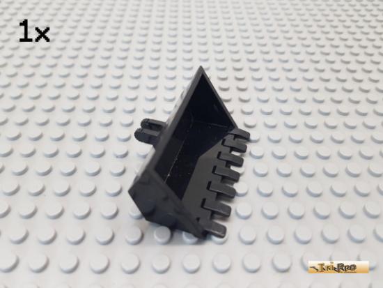 LEGO 1Stk Schaufel / Bagger / Scharnier 3x6 7 Zhne schwarz 30394