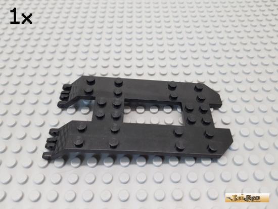 LEGO 1Stk Laderampe / Platte 6x12x1 1/3 schwarz 30263