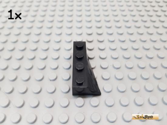 LEGO 1Stk Keilstein / Flgel 2x4 rechts schwarz 43720