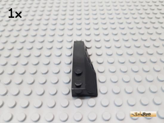 LEGO 1Stk Keilstein / Flgel 2x6 rechts schwarz 41747