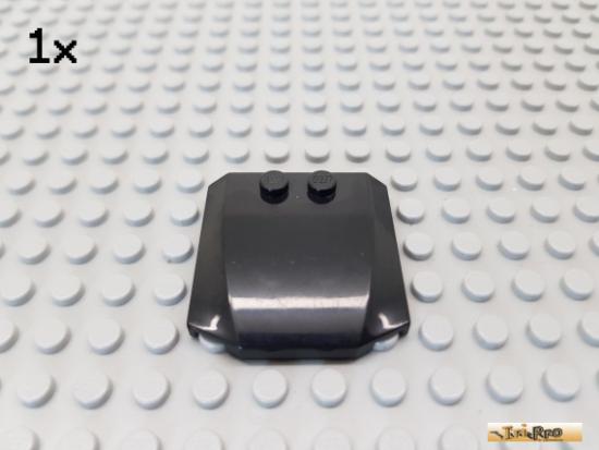 LEGO 1Stk Platte / Motorhaube 4x4 schwarz 45677