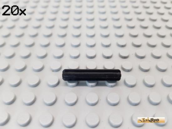 LEGO 20Stk Technic Achse 3 lang schwarz 4519