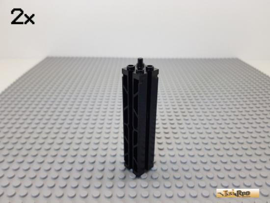 LEGO 2Stk Sttze / Sule / Trger 2x2x8 schwarz 30646