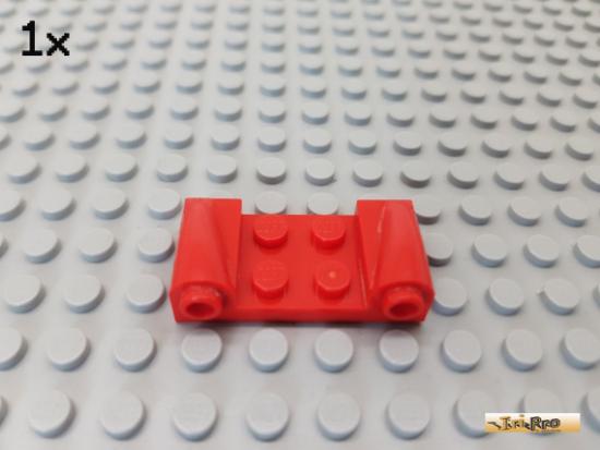 LEGO 1Stk Platte / Stostange 2x4 rot 93590