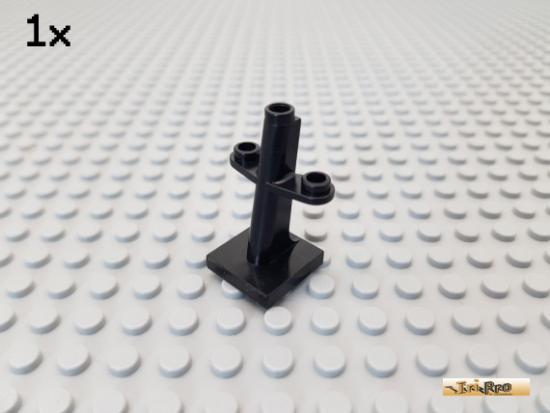 LEGO 1Stk Mast / Bootsmast 2x2x3 schwarz 4289