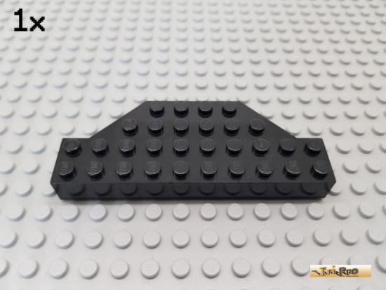 LEGO 1Stk Platte / Grundplatte 4x10 schrg schwarz 30181