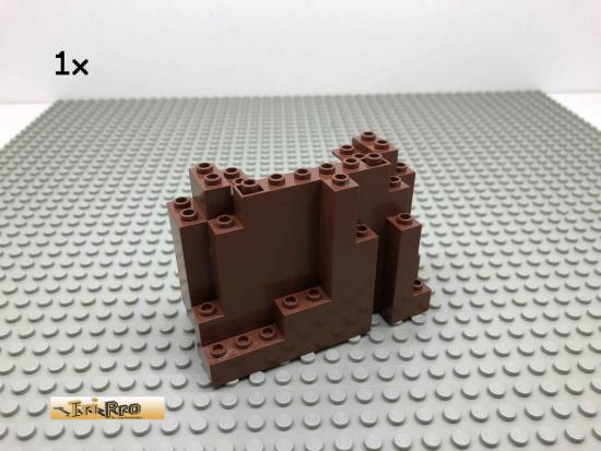 LEGO 1Stk Fels Ritter Brick Rotbraun, Reddish Brown 6082 1