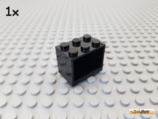 LEGO 1Stk Container / Box 2x3x2 schwarz 4532