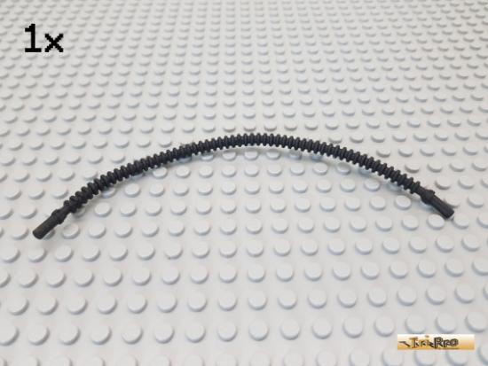 LEGO 1Stk Bionicle Schlauch geriffelt flexibel 19 lang schwarz 57539