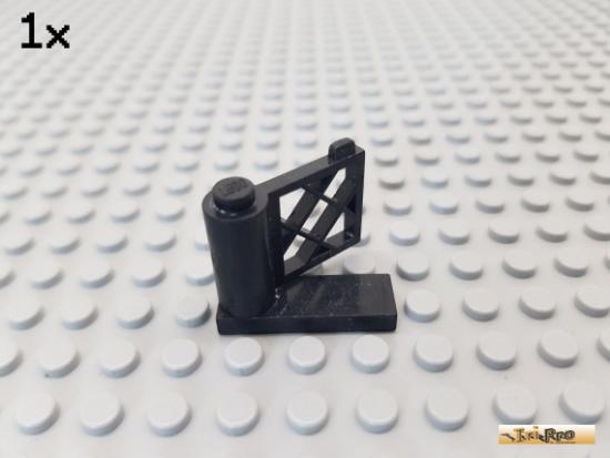 LEGO 1Stk Zaun / Zauntr / Tr / Garten 1x3x2 schwarz 3350