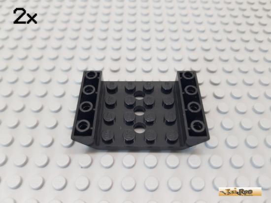 LEGO 2Stk Schrgstein / Boot negativ 45 6x4 schwarz 60219