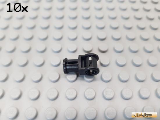 LEGO 10Stk Technic Eck Verbinder / Achsverbinder schwarz 32039