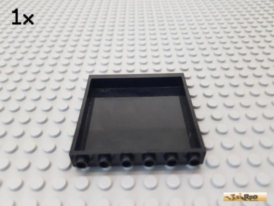 LEGO 1Stk Paneel / Wand 1x6x5 schwarz 59349