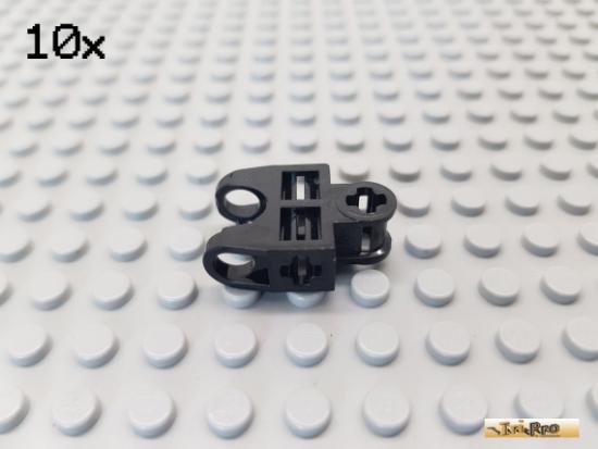 LEGO 10Stk Technic Verbinder schwarz 32174