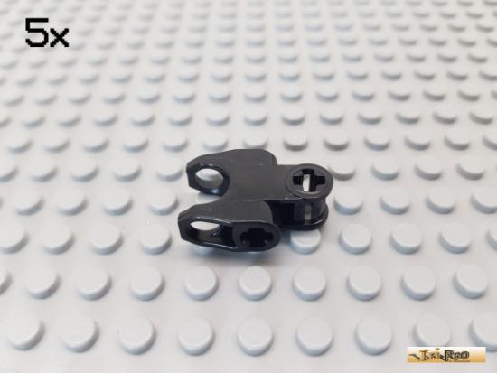 LEGO 5Stk Technic Verbinder / glatt 2x3 schwarz 60176 / 93571