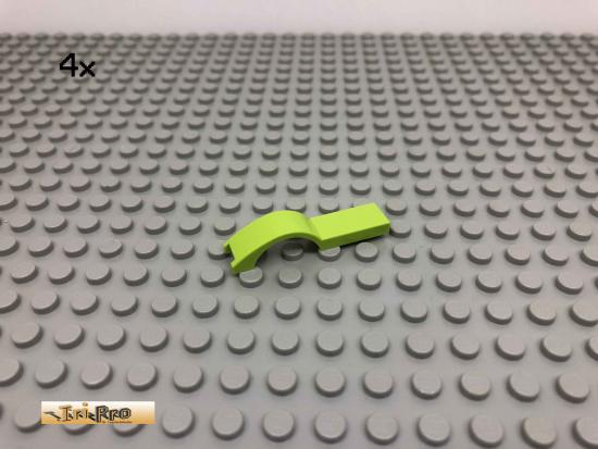 LEGO 4Stk 1x4 Kotflgel Platte Limette, Lime 50947 96