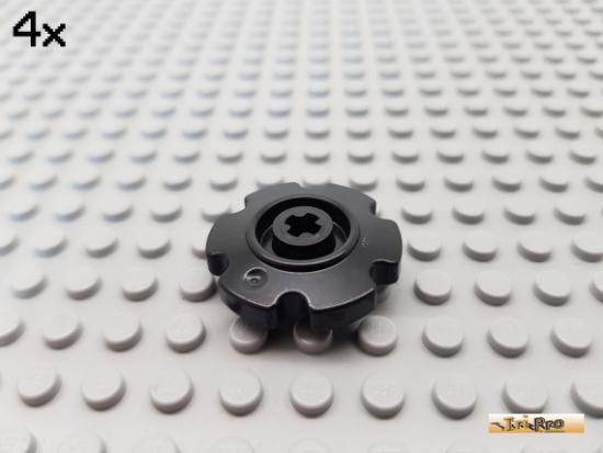 LEGO 4Stk Technic Fhrungsrad / Kettenfhrung schwarz 57520