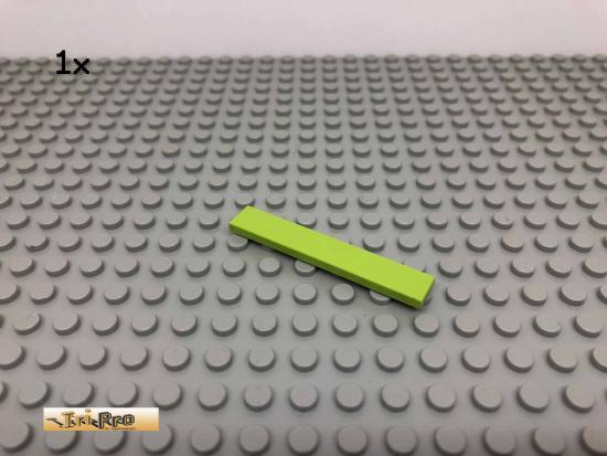 LEGO 1Stk 1x6 Fliese Platte Plate Basic Limette, Lime 6636 78