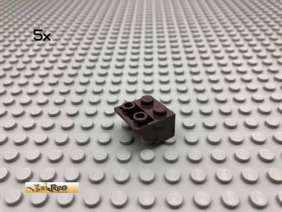 LEGO 5Stk 2x2 45 Schrgstein negativ Dunkelbraun, Dark Brown 3660 14