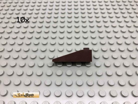 LEGO 10Stk 1x4 18 Dachsteine Schrgstein Dunkelbraun, Dark Brown 60477 2